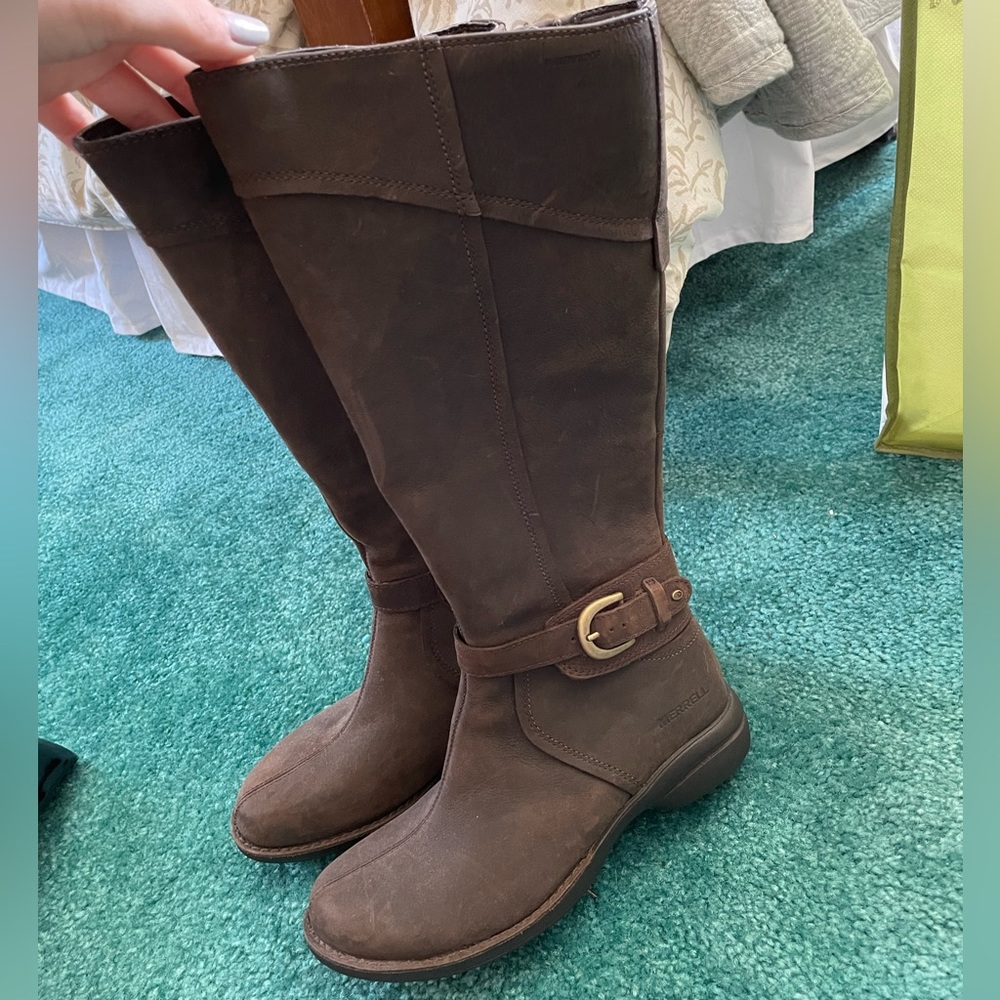 Merrell calf high boots